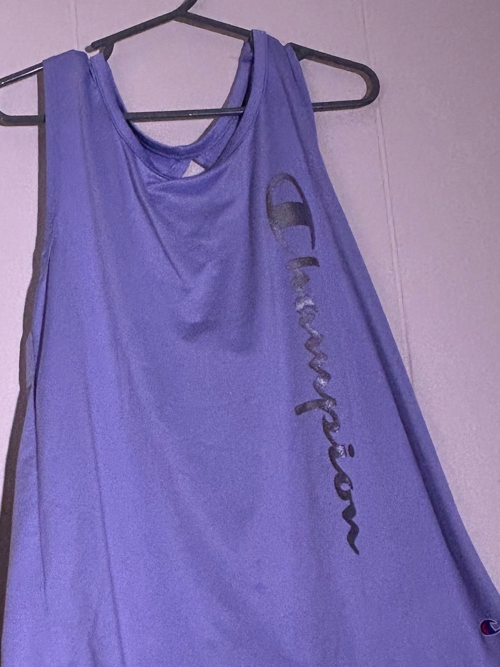 Champion Lavender Racerback Athletic Tank